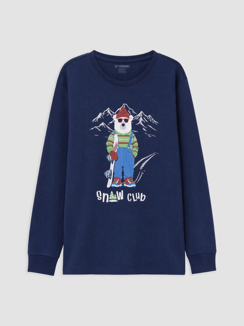 Crew Neck Boys' Pyjamas Set-1