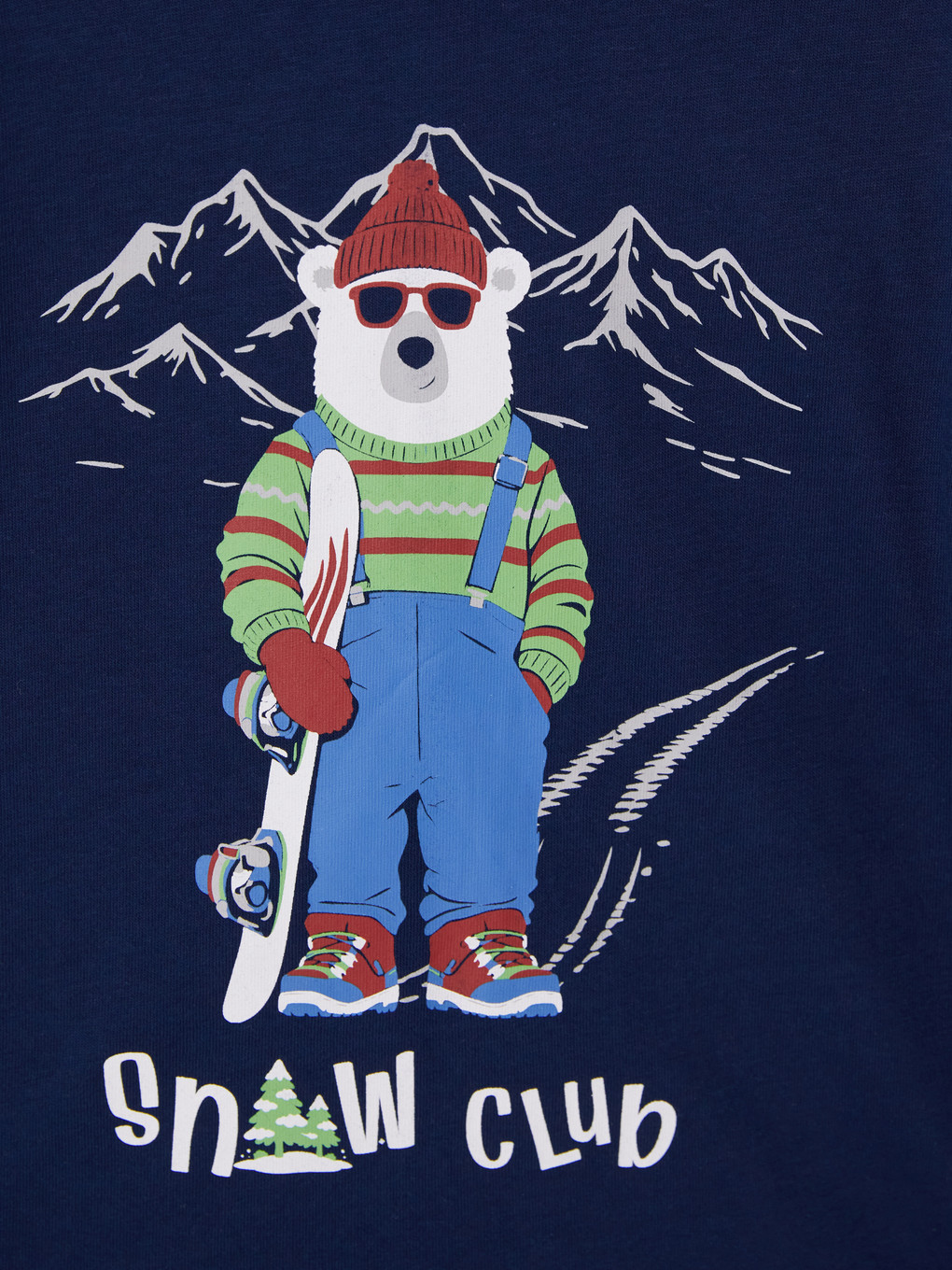 Crew Neck Boys' Pyjamas Set-5