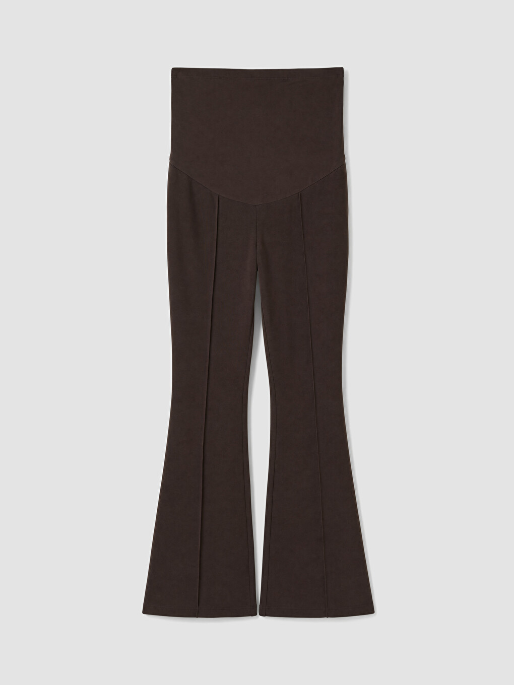 Flare Slim Fit Women's Maternity Trousers-4
