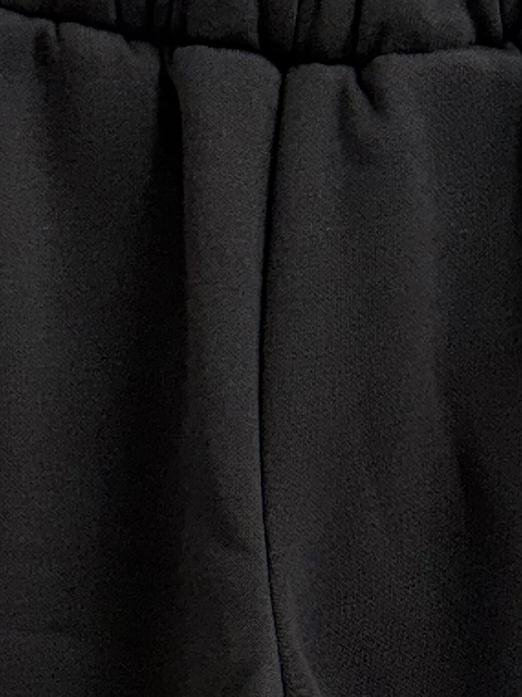 Girl Black Sweatpants-1