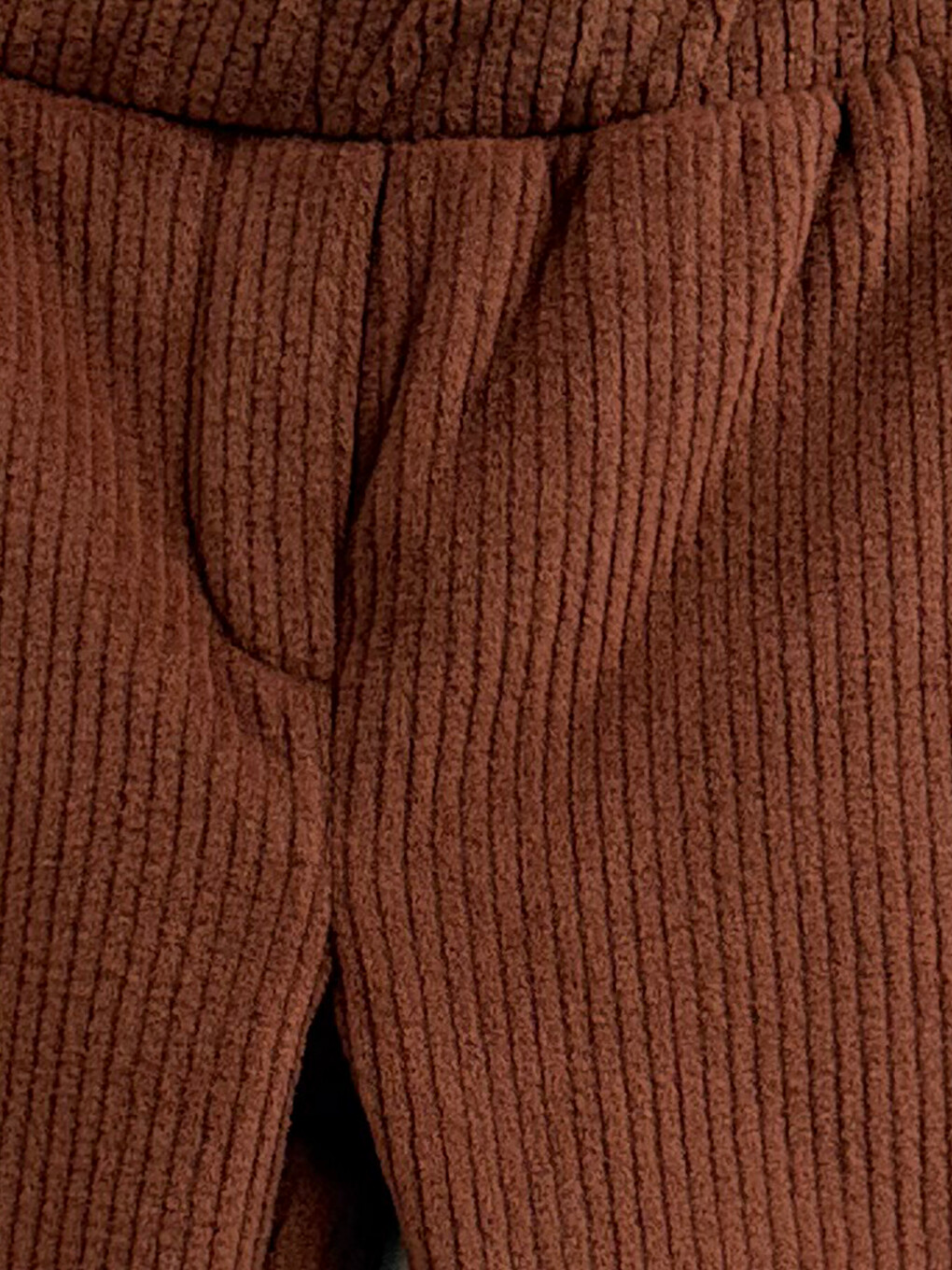 Girl Brown Leggings-1