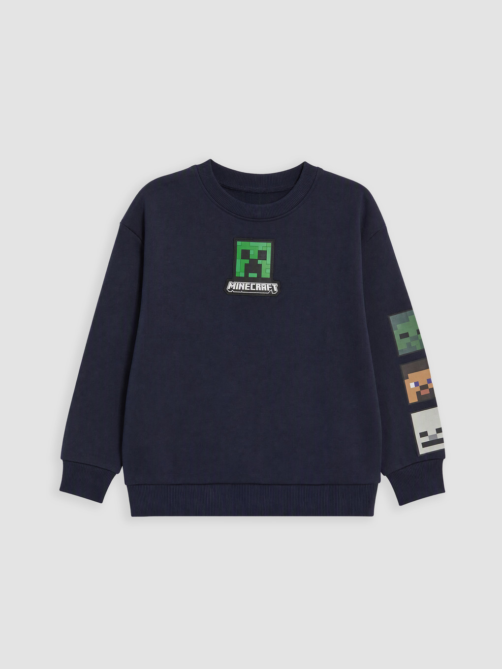 Minecraft Bedrucktes Jungen Dickes Sweatshirt