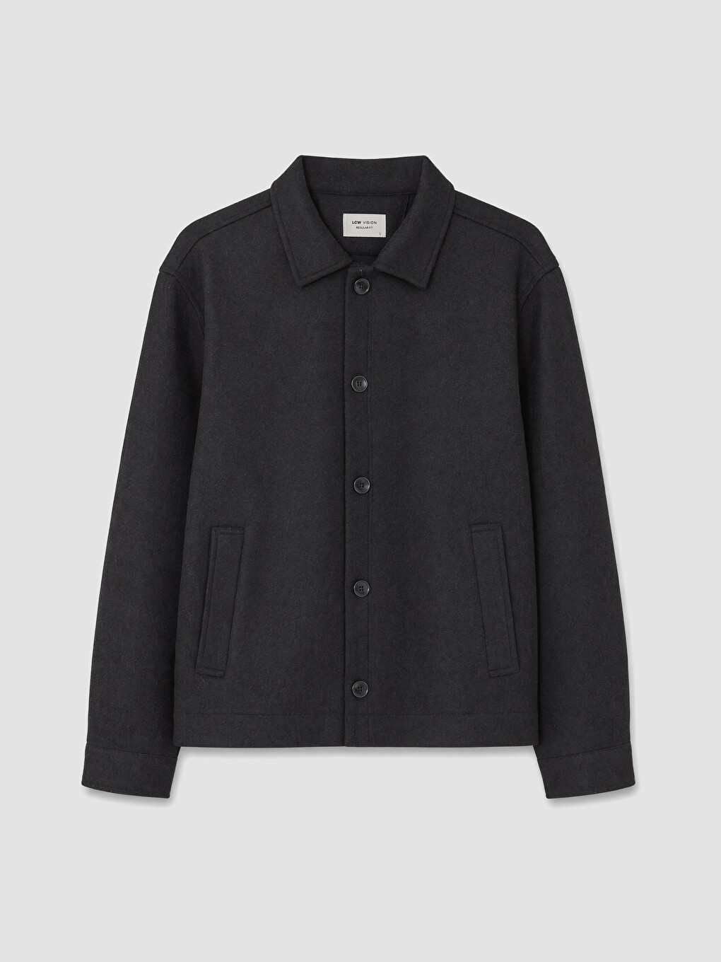 Regular Fit Men's Shirt Jacket-4