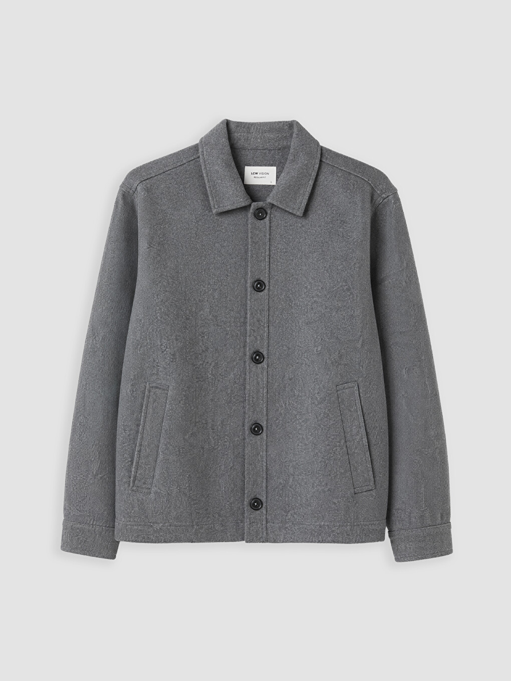 Regular Fit Men's Shirt Jacket-4