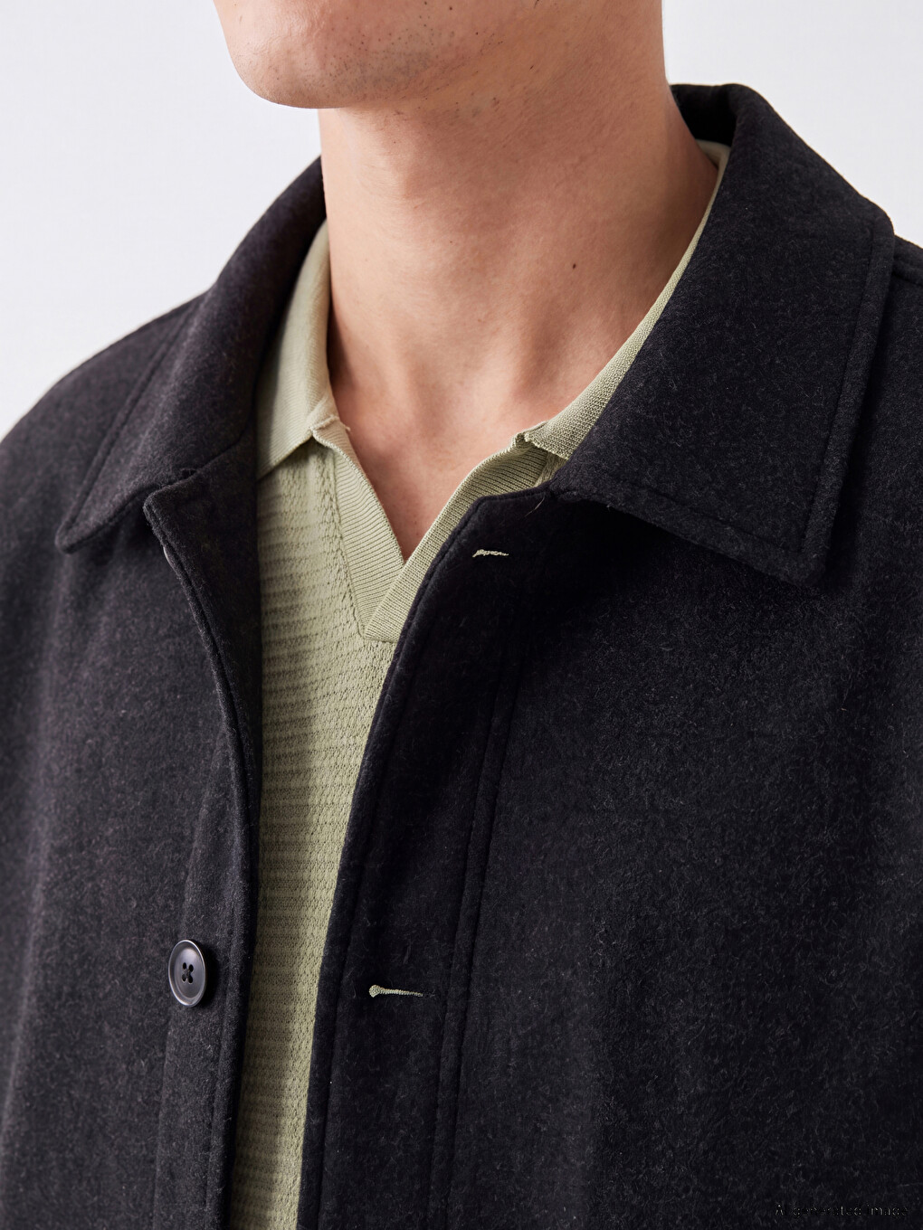 Regular Fit Men's Shirt Jacket-2