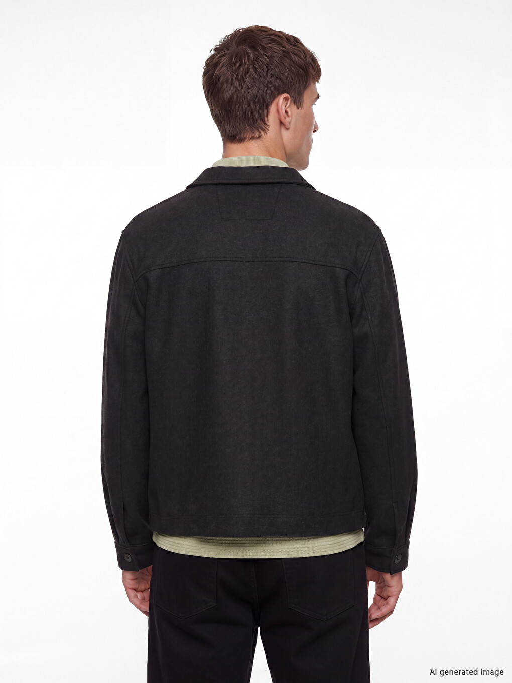 Regular Fit Men's Shirt Jacket-3