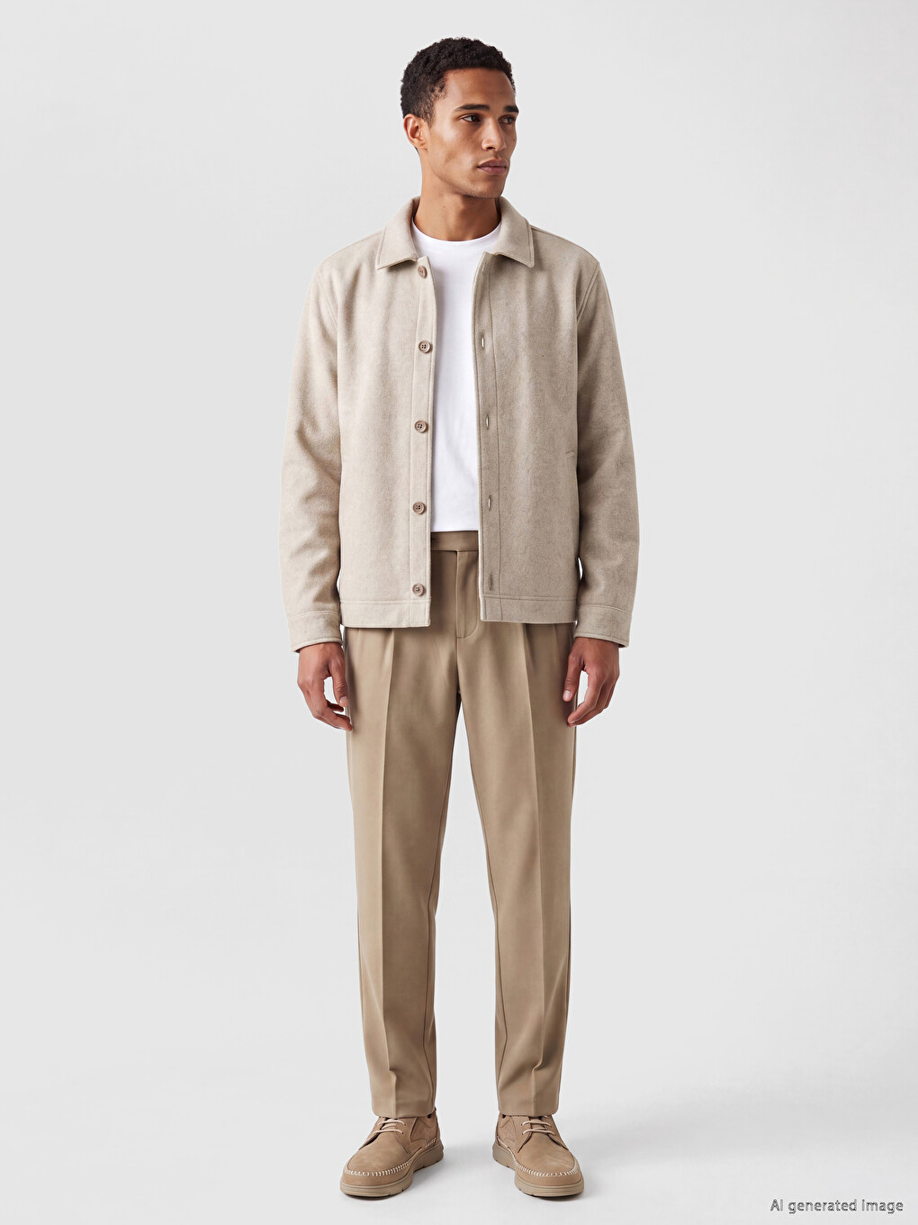 Regular Fit Men's Shirt Jacket-1