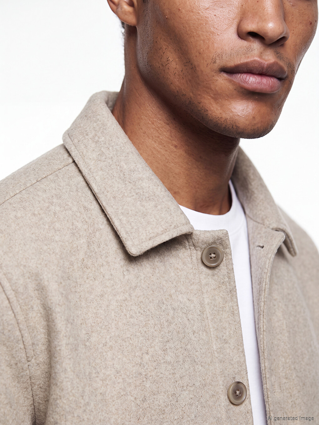 Regular Fit Men's Shirt Jacket-2