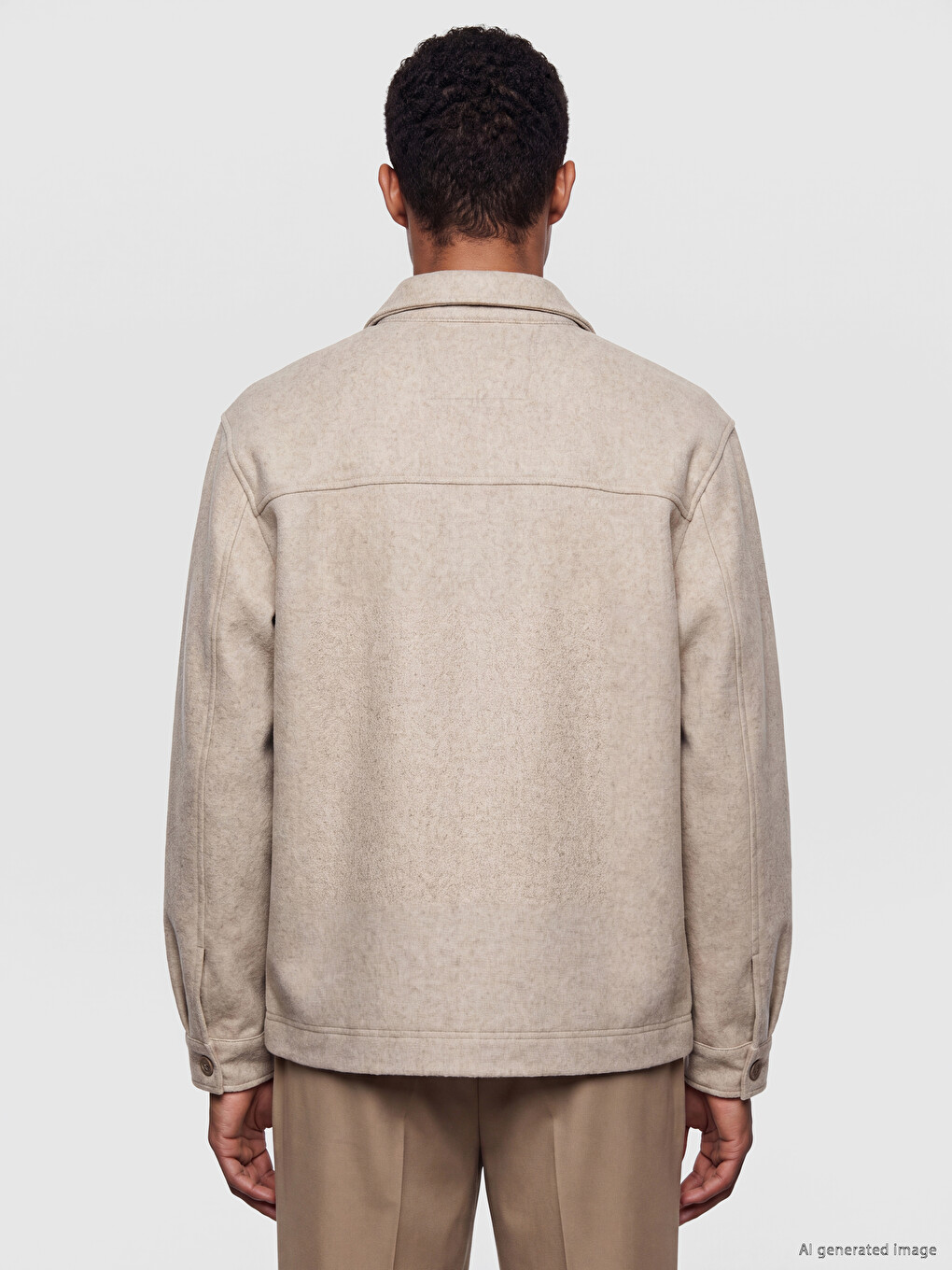 Regular Fit Men's Shirt Jacket-3
