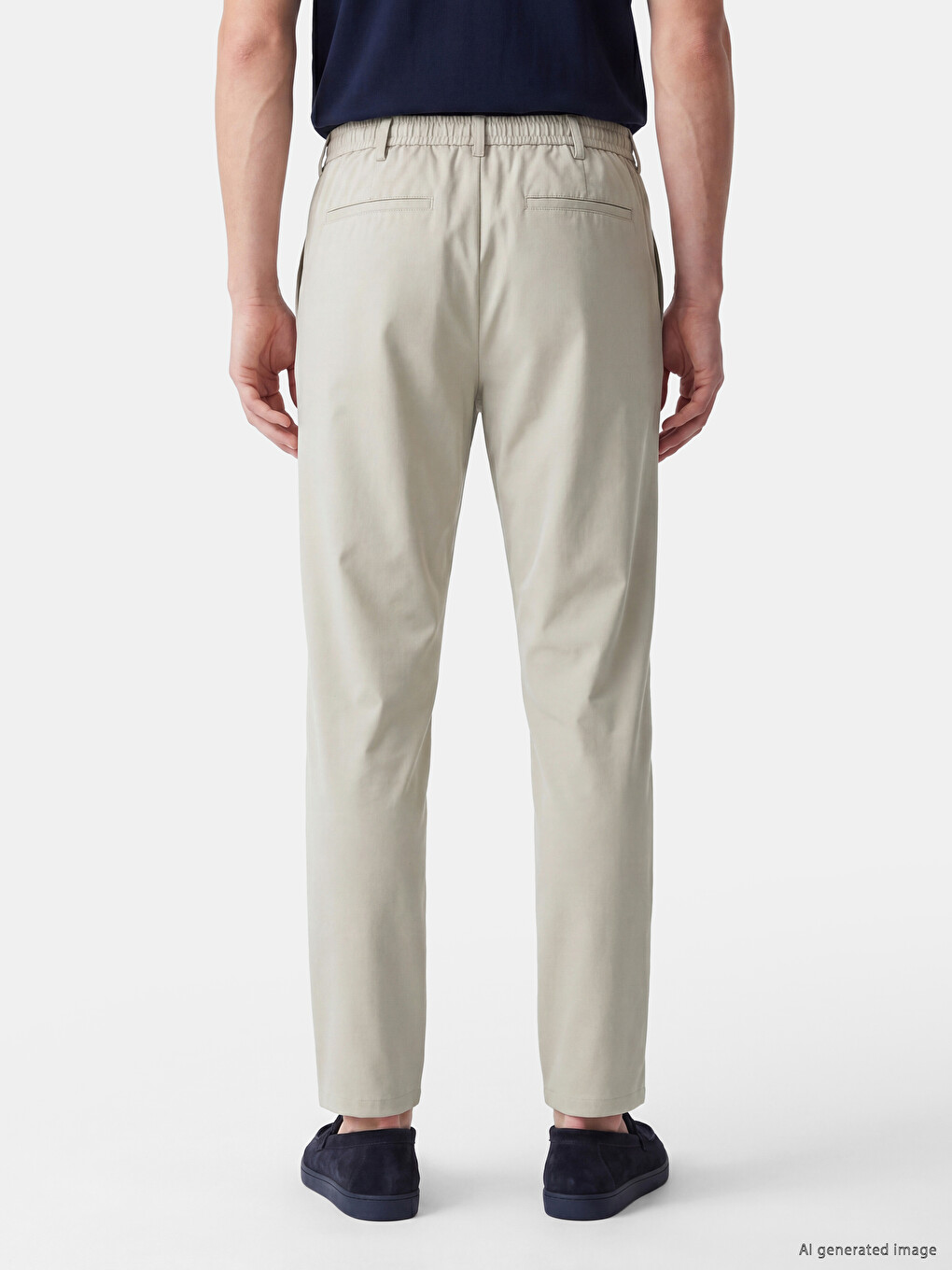 Bej Regular Fit Erkek Pantolon-3