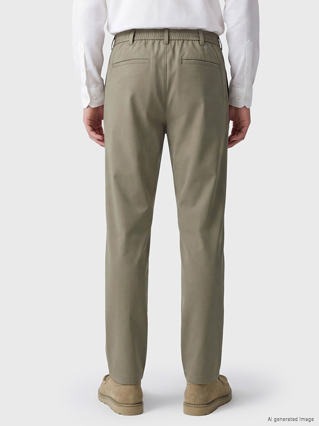 Bej Regular Fit Erkek Pantolon-3