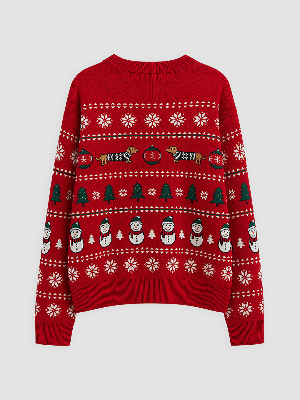 Christmas Themed Girls' Knitwear Sweater-1