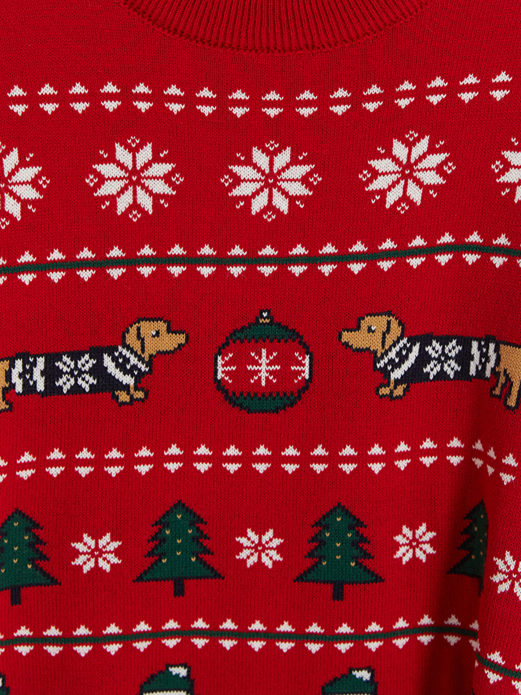Christmas Themed Girls' Knitwear Sweater-2