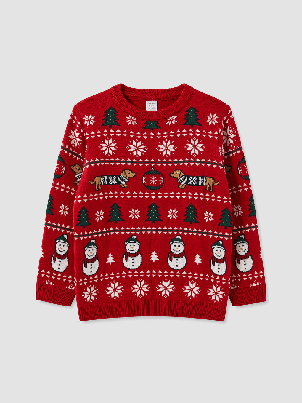 Boy Red Sweater