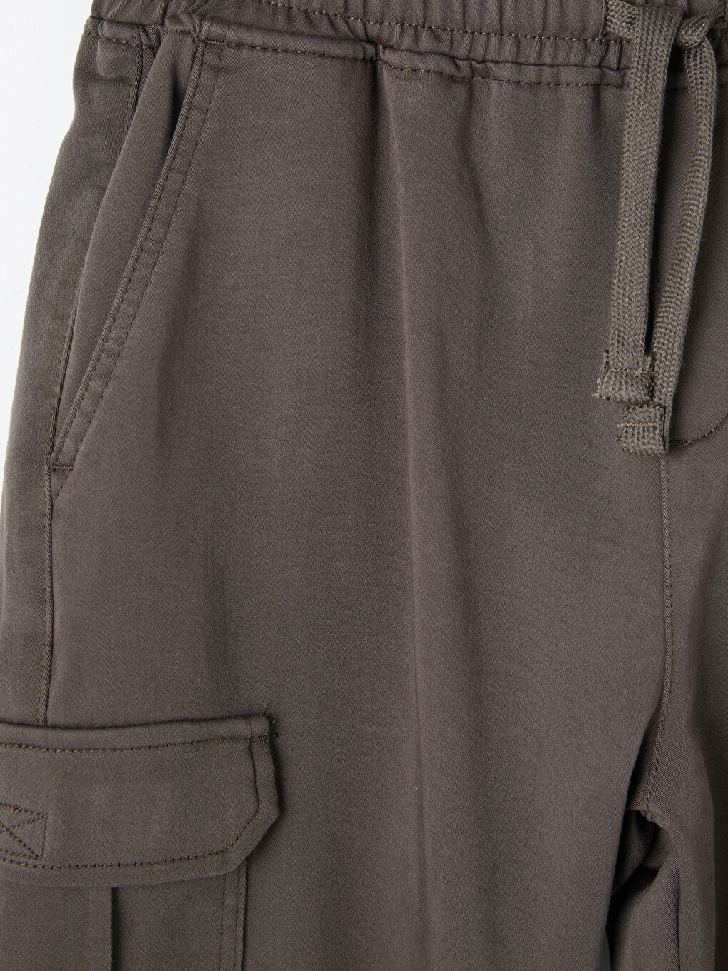 Kahverengi Regular Fit Erkek Kargo Pantolon-6