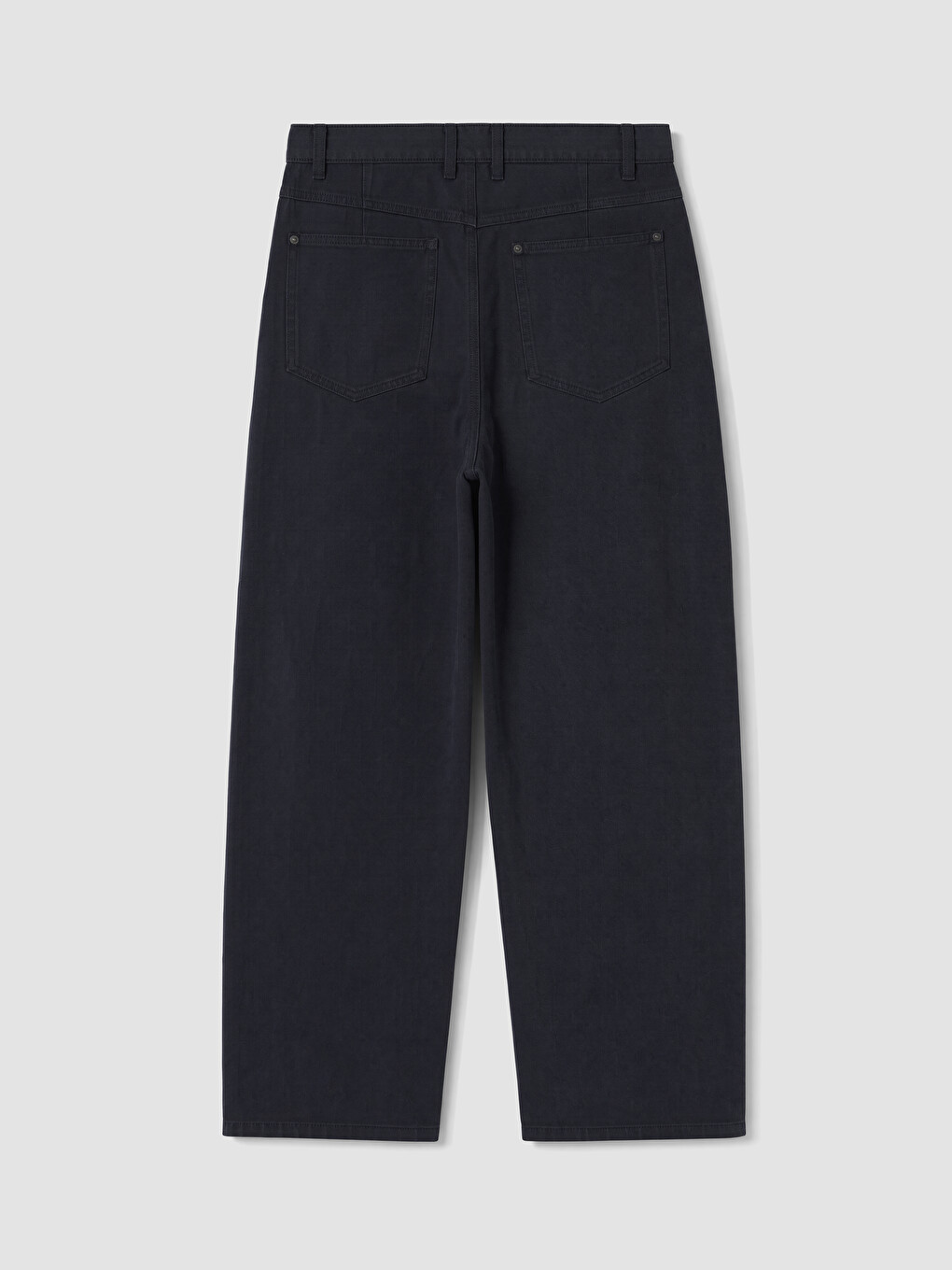 Lacivert Relax Fit Gabardin Erkek Pantolon-6