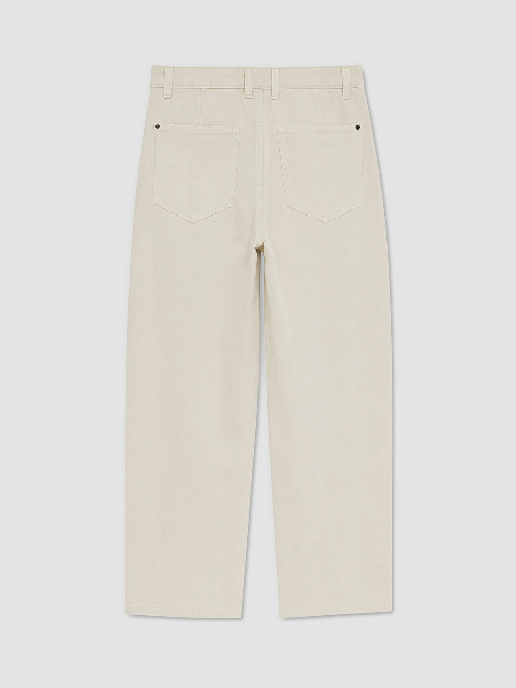Bej Relax Fit Gabardin Erkek Pantolon-5