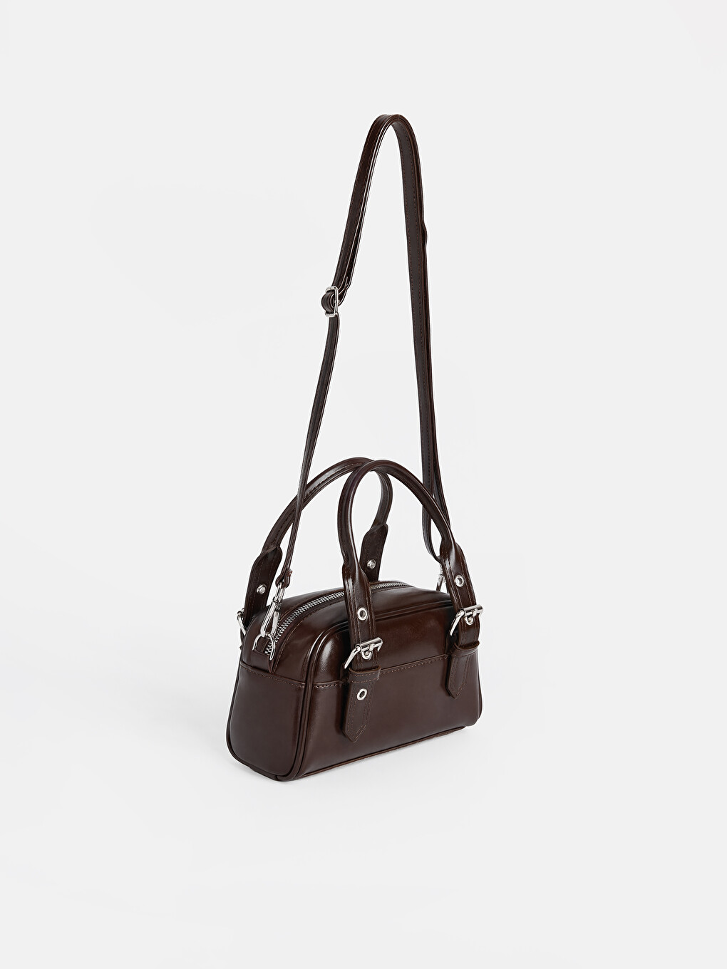 Woman Brown Shoulder Bag-1
