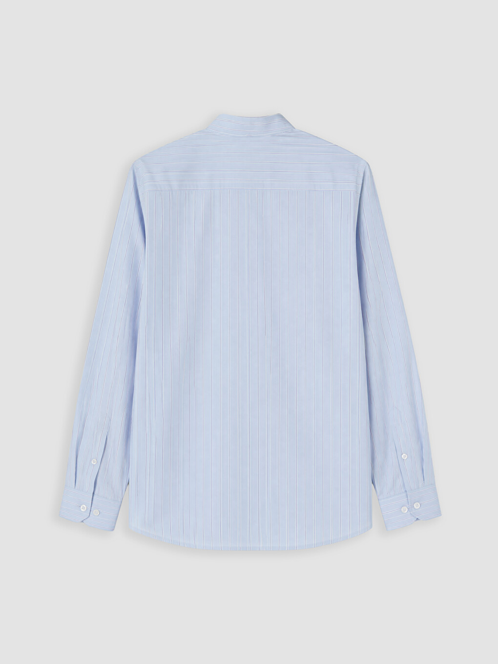 Regular Fit Striped Gabardine Men's Shirt-6