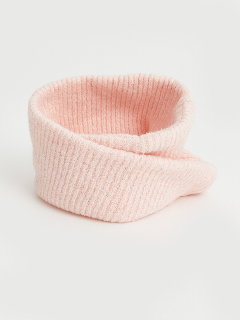 Ribbed Baby Girls' Knitwear Scarf