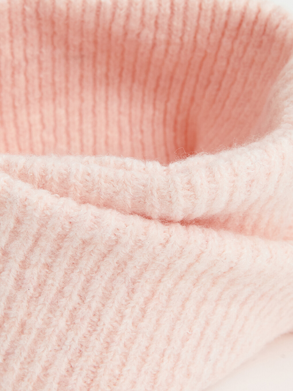 Ribbed Baby Girls' Knitwear Scarf-1