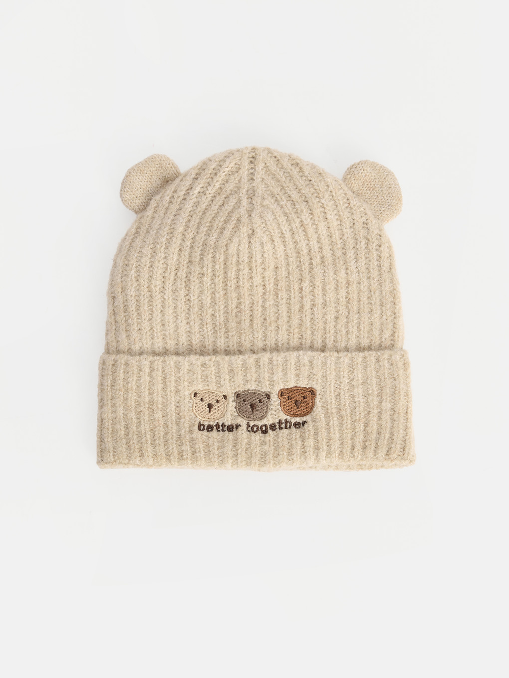 Embroidered Baby Boys' Knitwear Beanie
