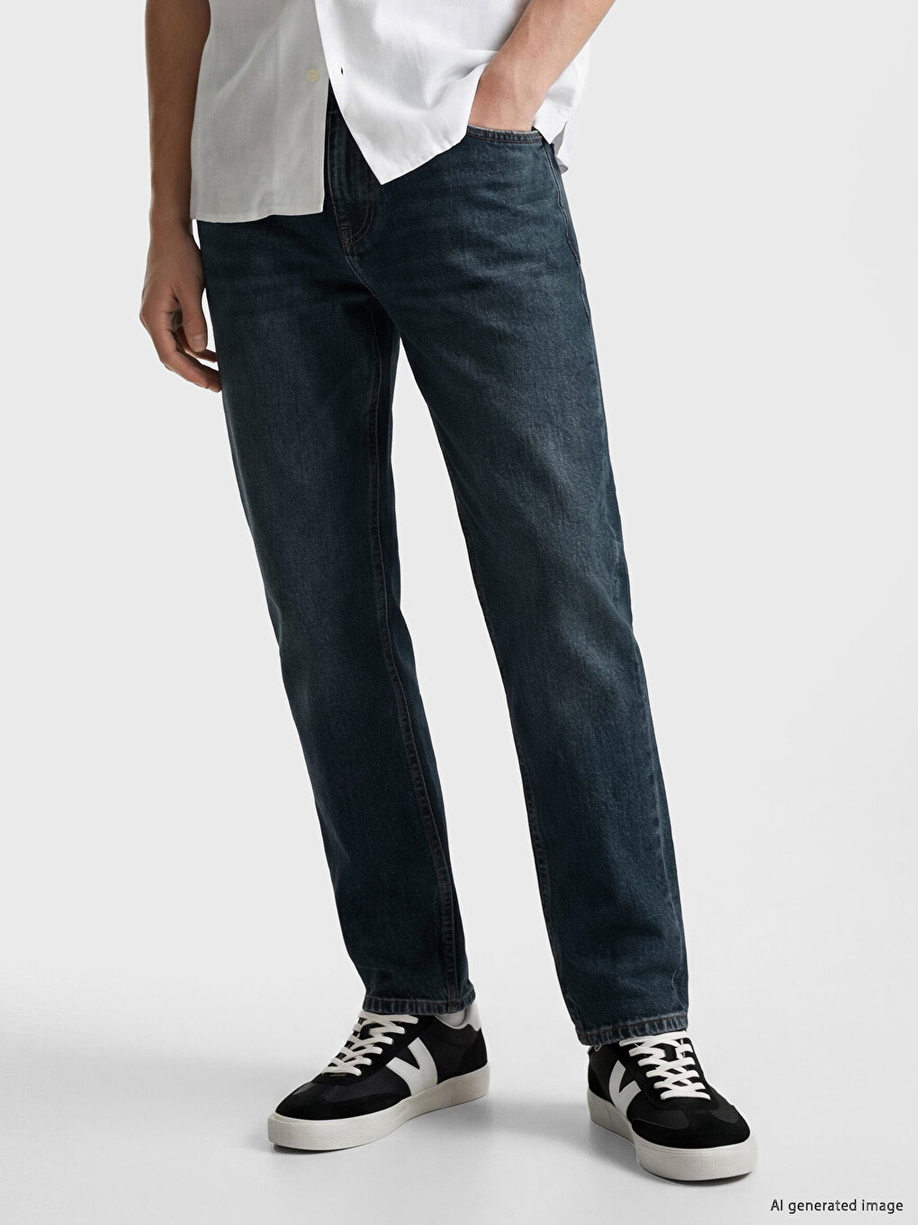 Yeşil 779 Regular Fit Erkek Jean Pantolon