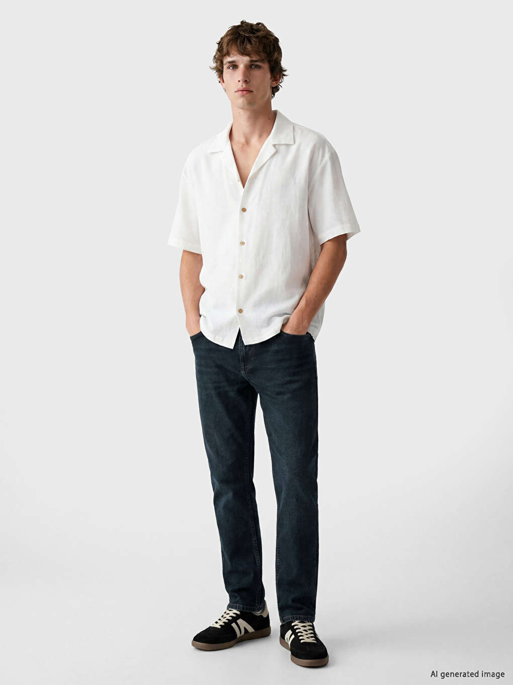 Yeşil 779 Regular Fit Erkek Jean Pantolon-1