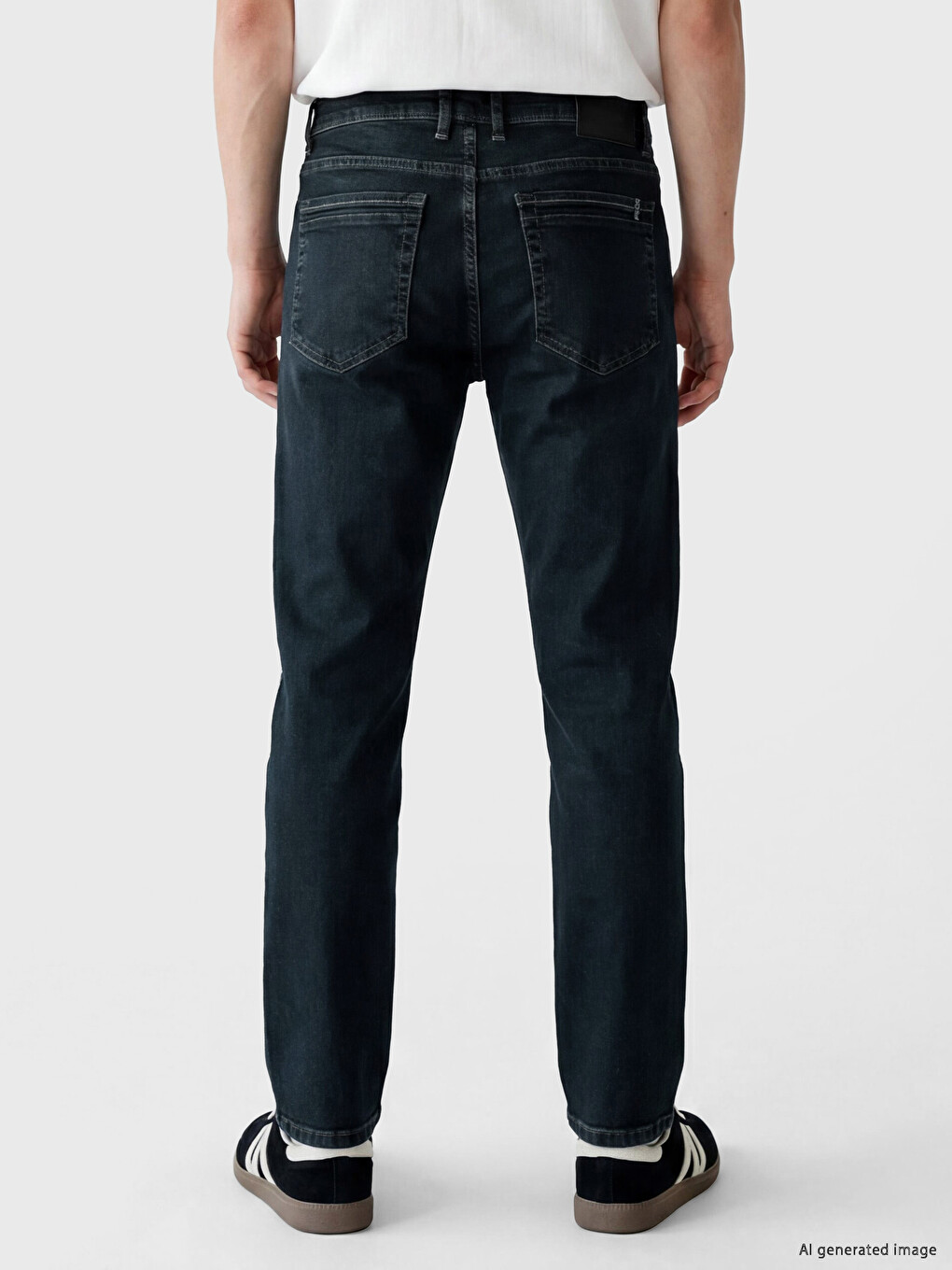 Yeşil 779 Regular Fit Erkek Jean Pantolon-2