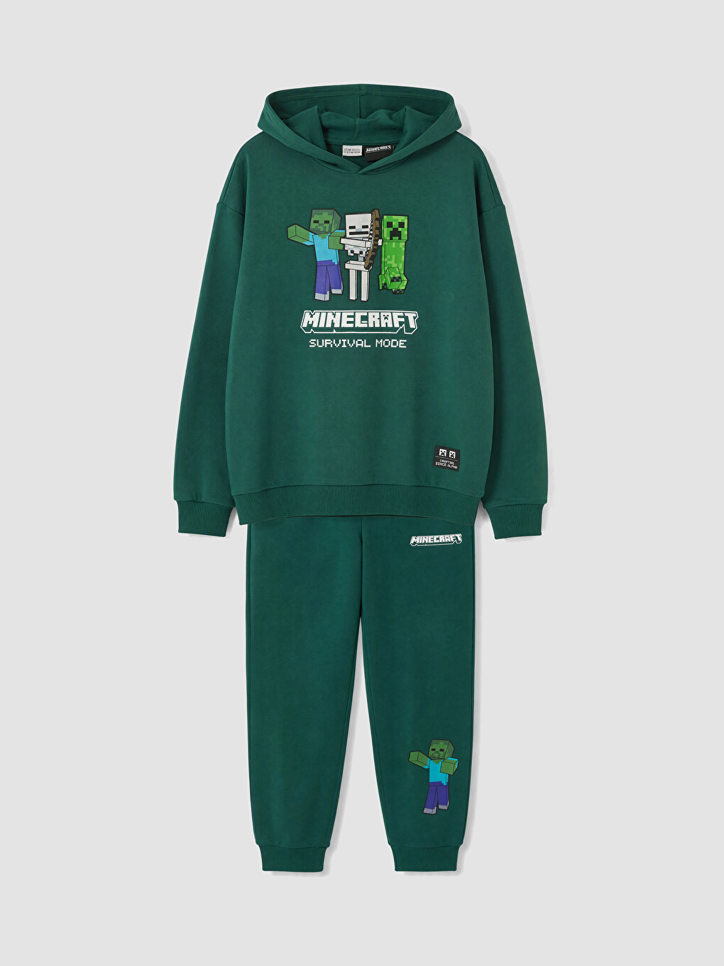 Minecraft Printed Boys' Thick Tracksuit Set