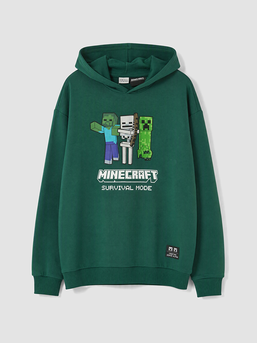 Minecraft Printed Boys' Thick Tracksuit Set-1
