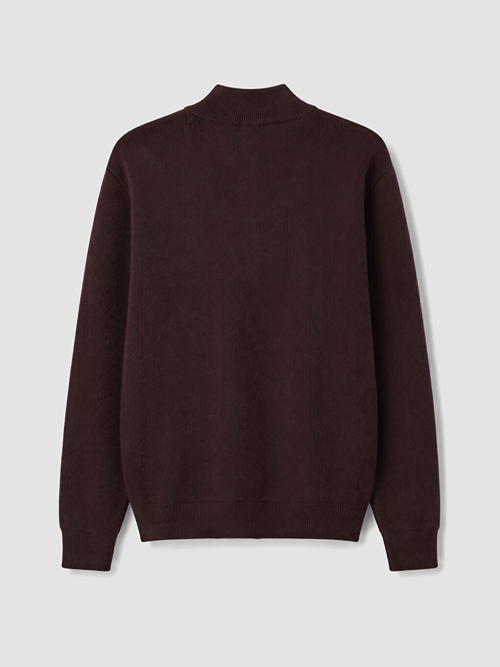 Pulover Tricotat Mock Neck Bărbați-6