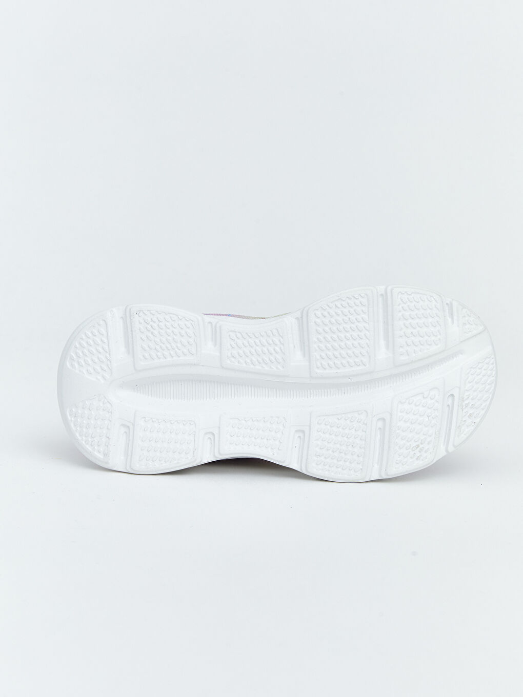 Lila Tabanı Işıklı Kız Çocuk Spor Ayakkabı-4