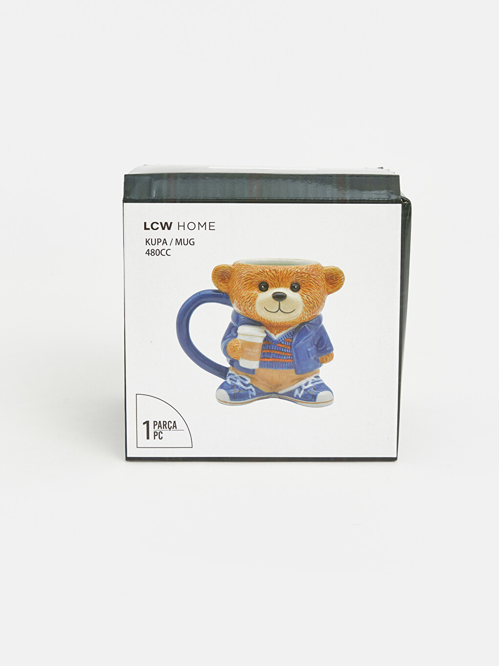 Keramička Šalica S Tiskanim Motivom Medvjedića 480 Ml-3