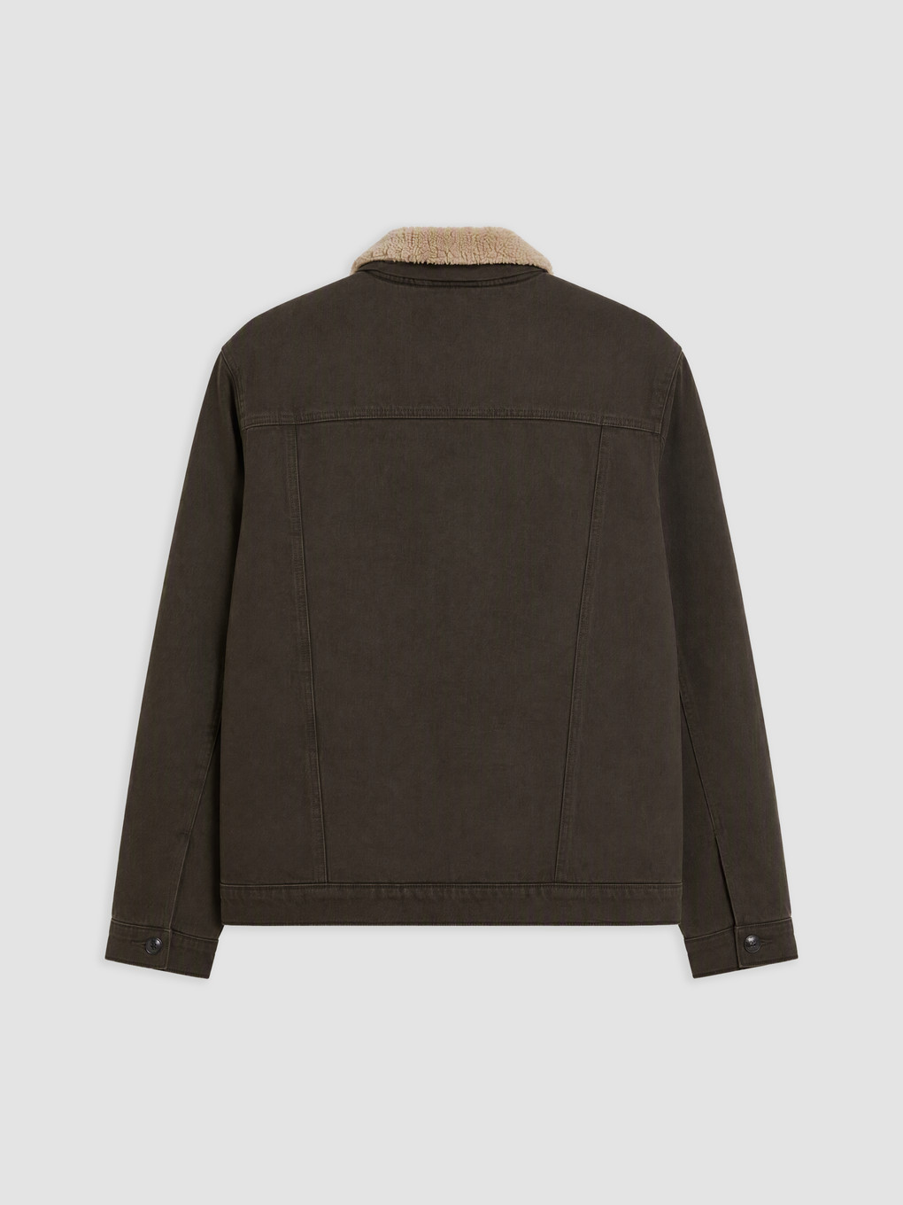 Regular Fit Men's Jean Coat-6
