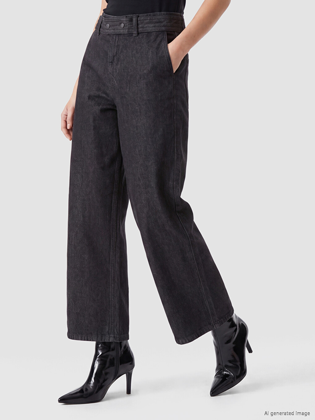 Blugi Wideleg Femei-1