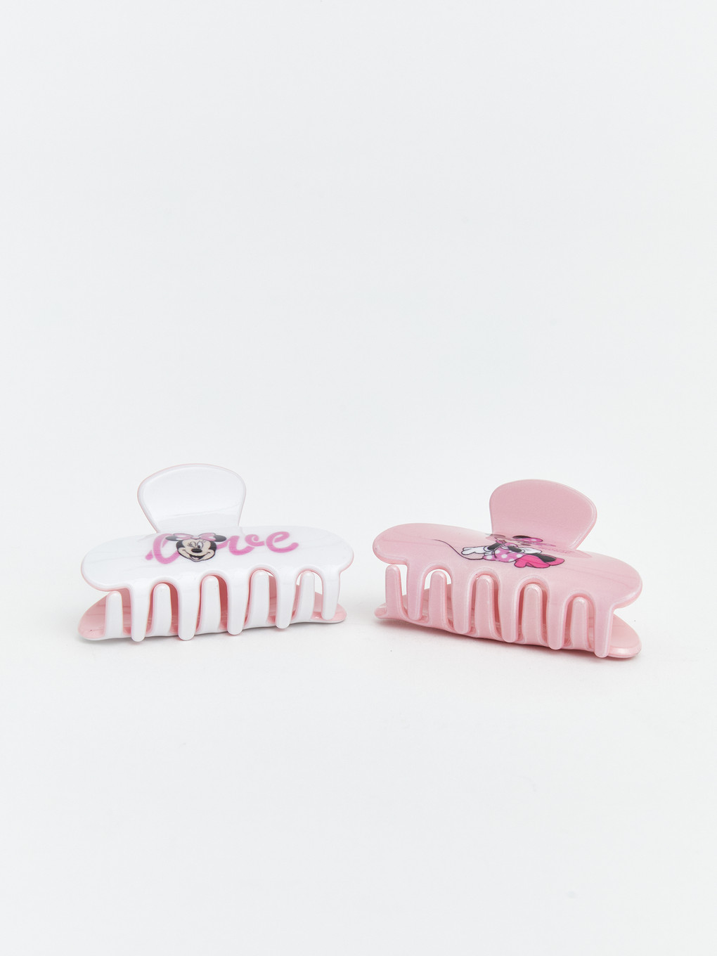 Minnie Mouse Printed Girl Claw Clip 2-pack-1
