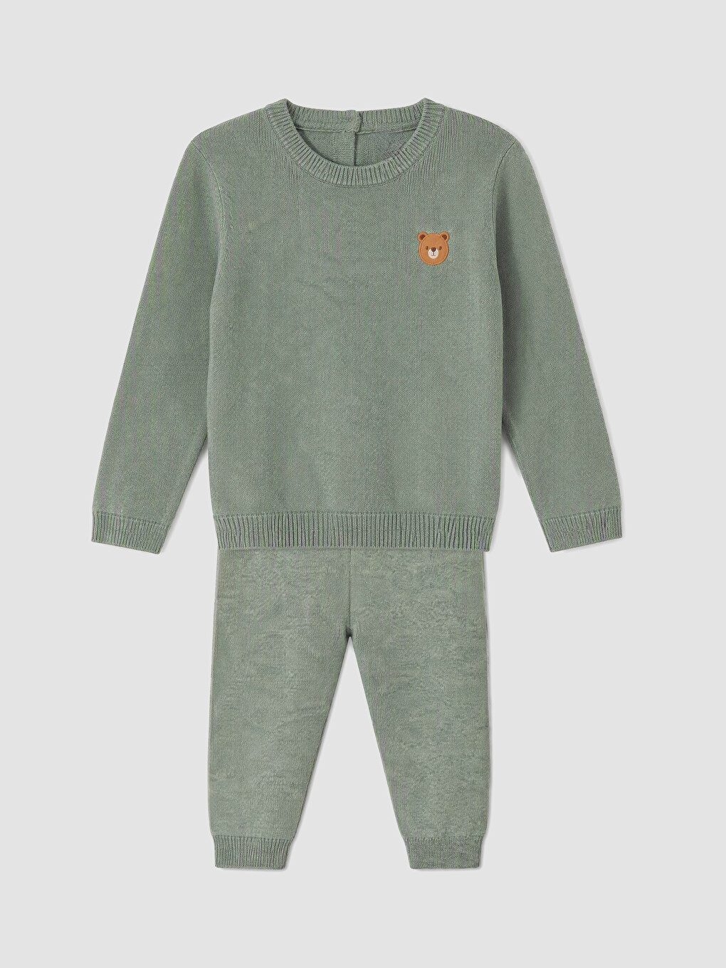 Embroidered Baby Boys' Knitwear Set