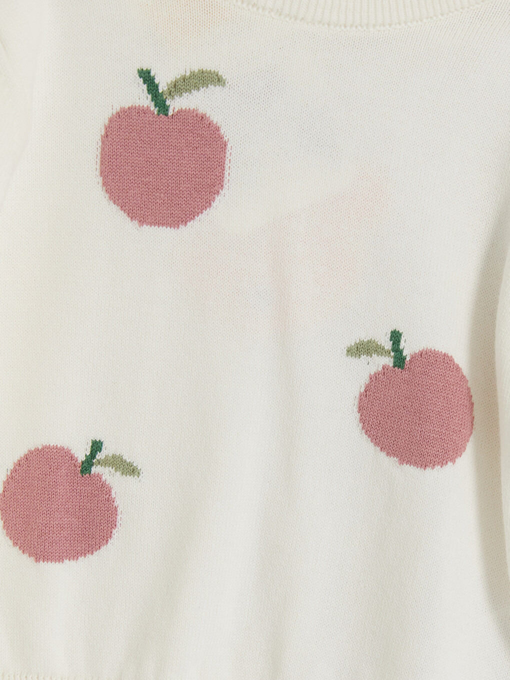 Patterned Baby Girls' Knitwear Set-2