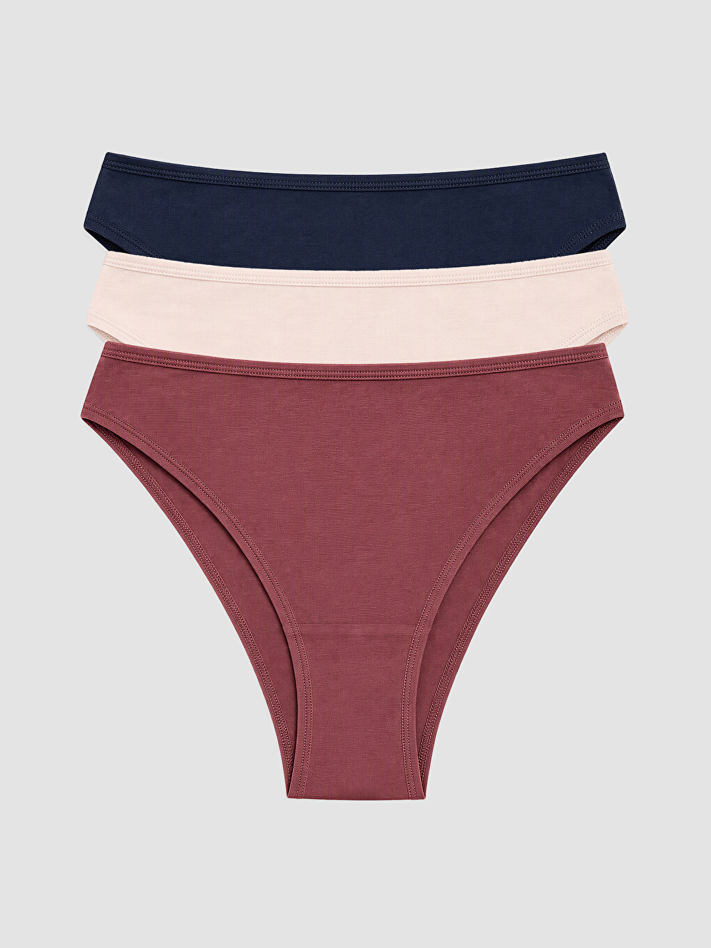 3'lü Brazilian Knickers