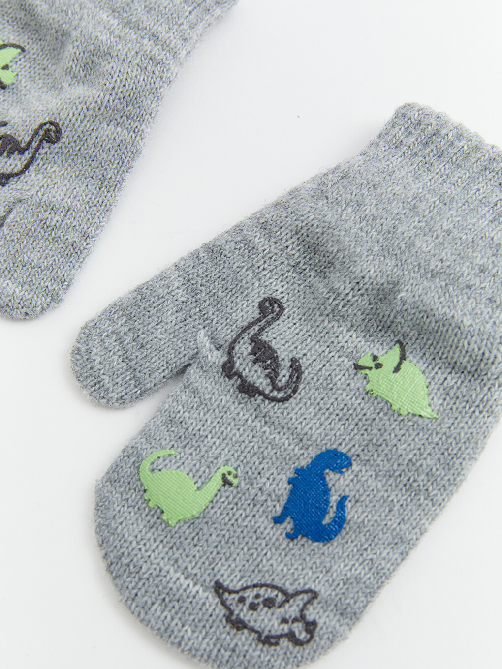 Gants Gris Bébé Garçon-1