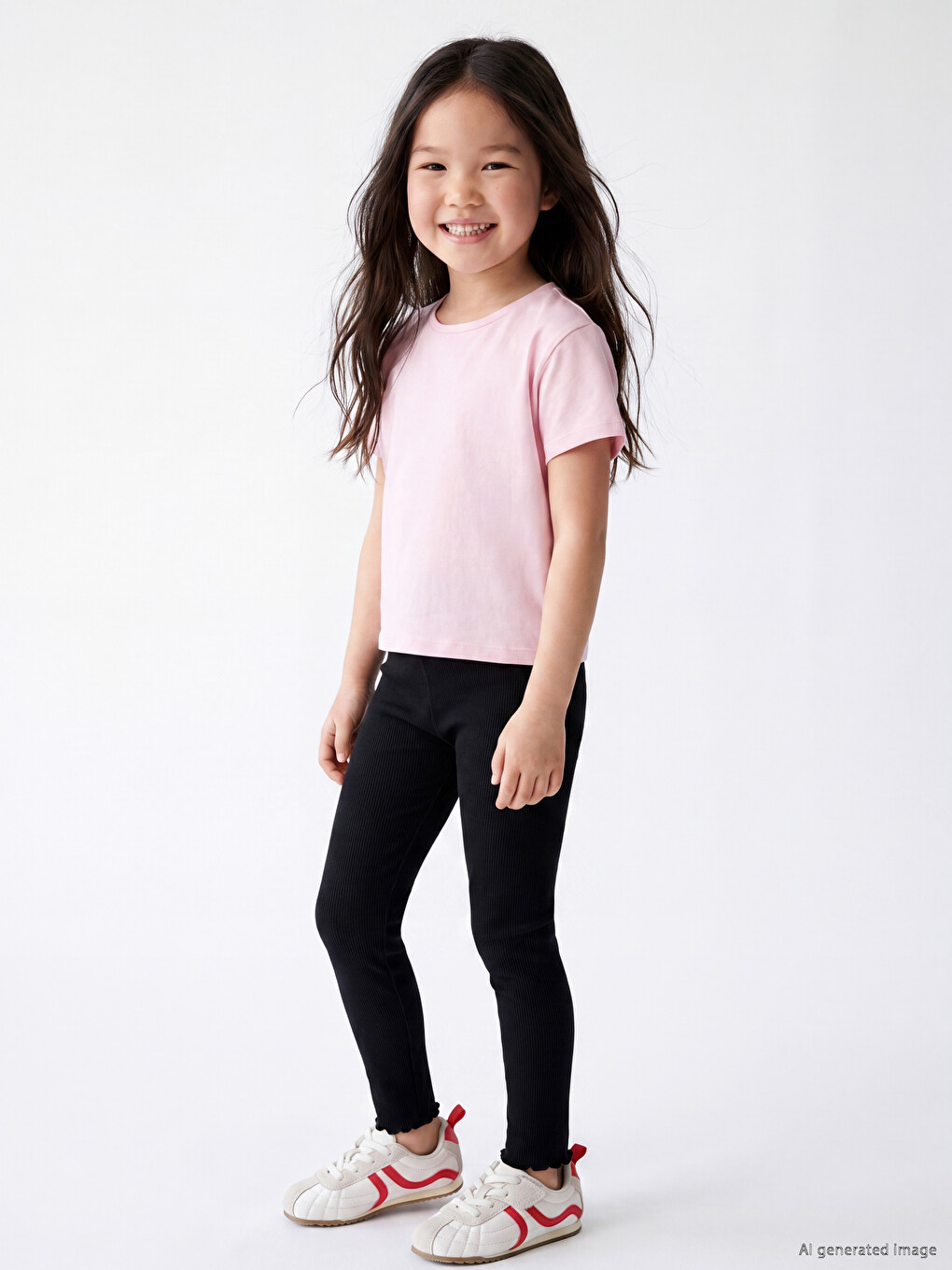 Leggins Me Bel Normal Dhe Fund Me Pala Për Vajza