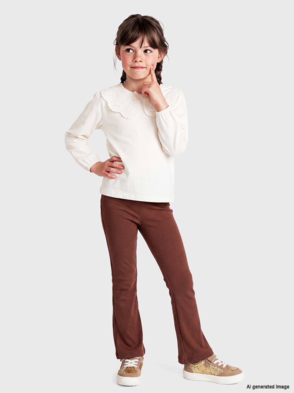 Girls' Flare Leggings