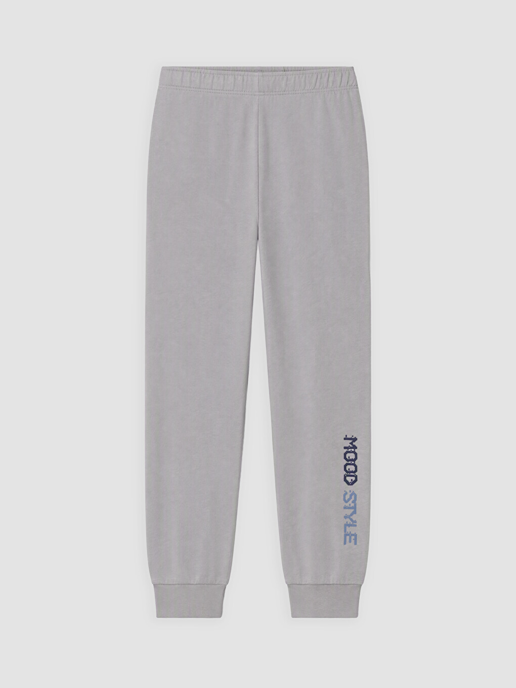 Gri Baskılı Erkek Çocuk Pijama Alt