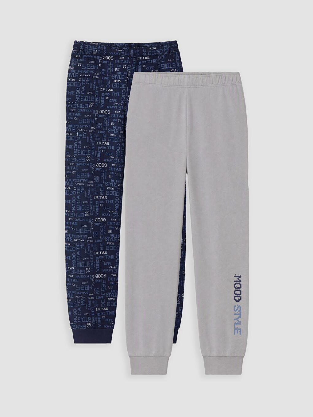 Printed Boys' 2 Pack Pyjamas Bottoms