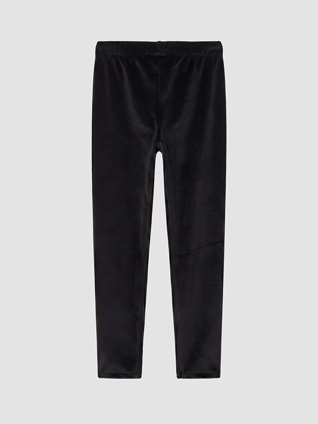 Elastic Waist Velvet Girls' Leggings-2