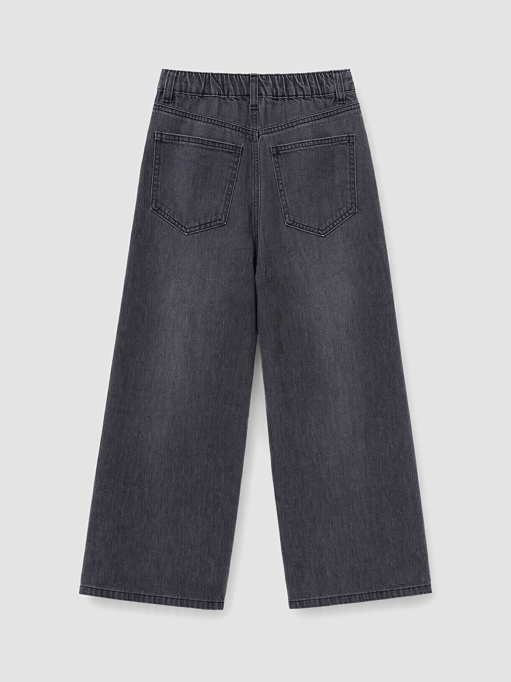 Wideleg Girls' Jeans-1