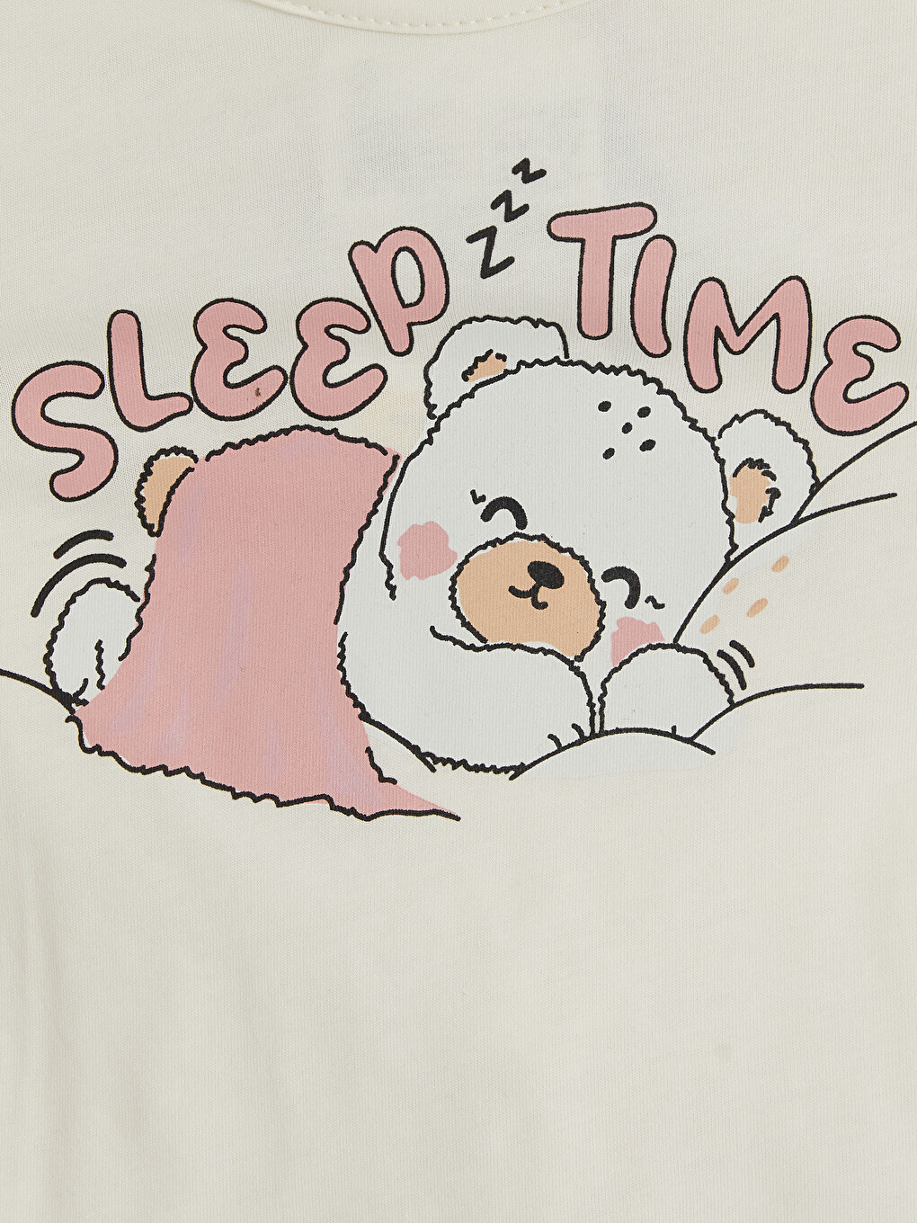 Pembe Baskılı Kız Çocuk Pijama Takımı-2