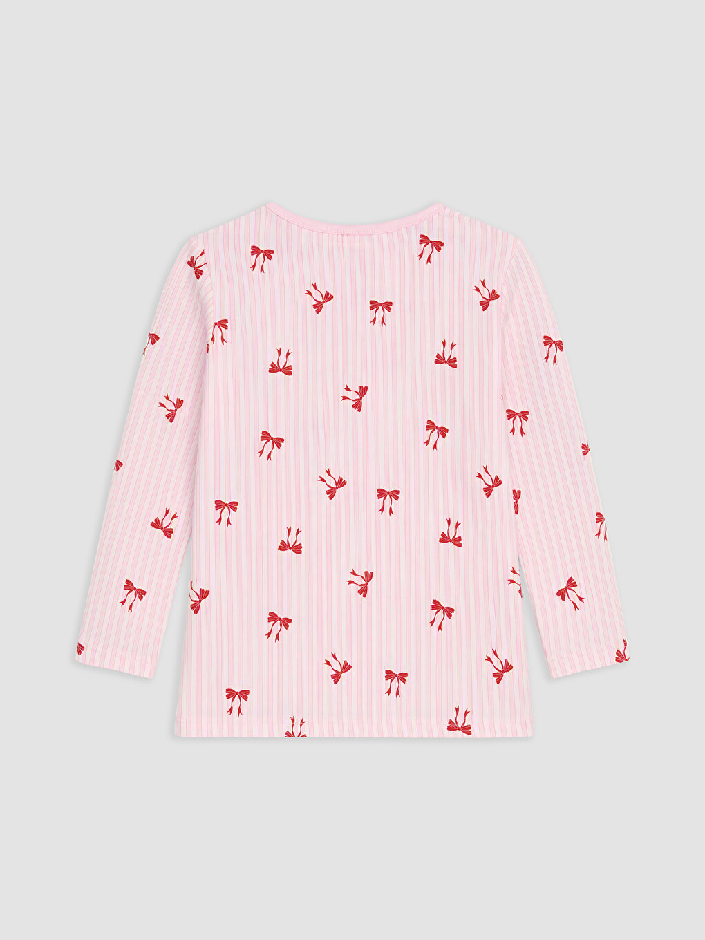 Pembe Desenli Kız Çocuk Pijama Takımı-2