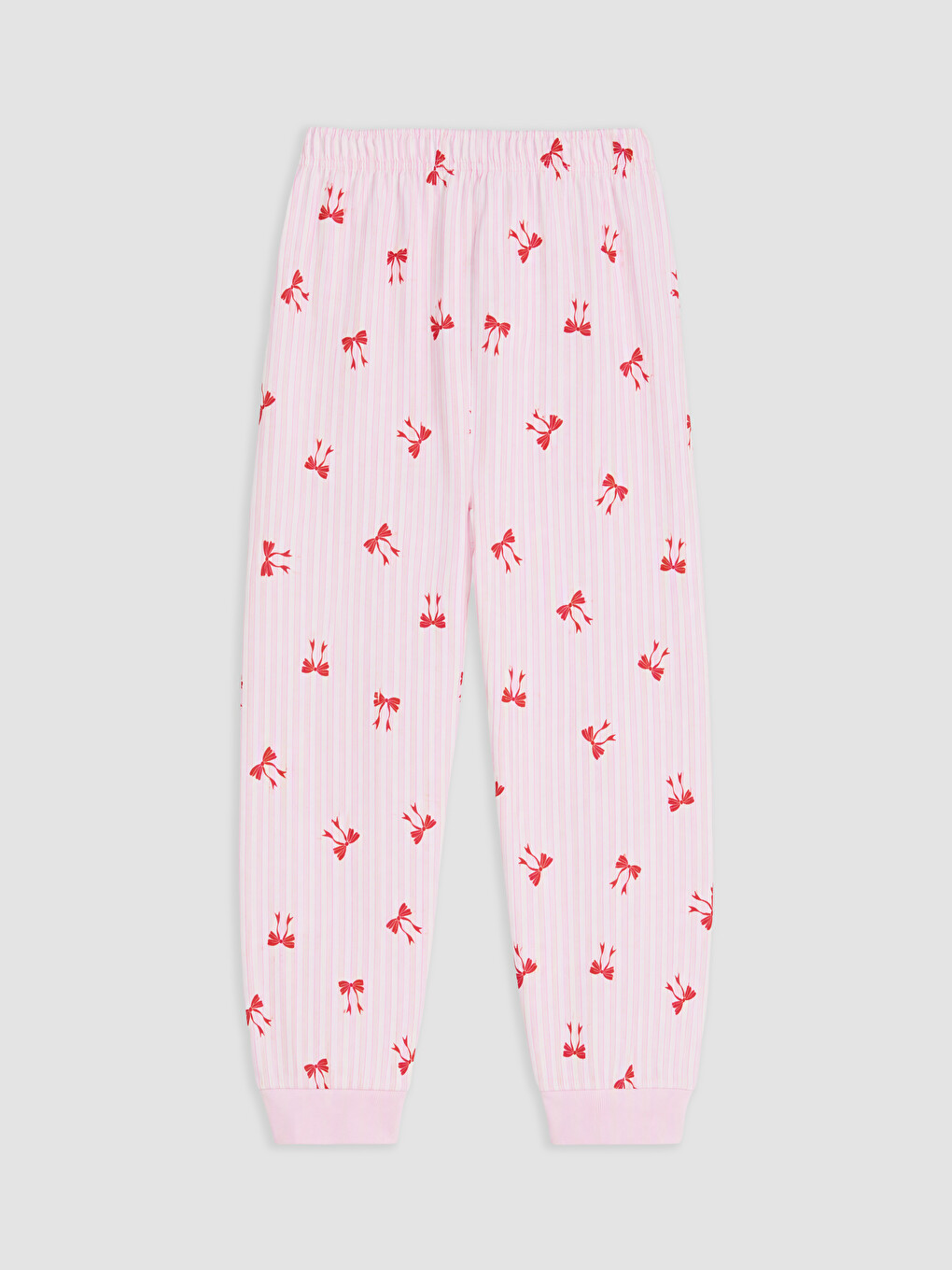Pembe Desenli Kız Çocuk Pijama Takımı-4